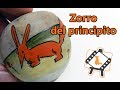 Pintura en piedras / Zorro del principito