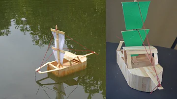 How to Make Popsicle Sticks Boat