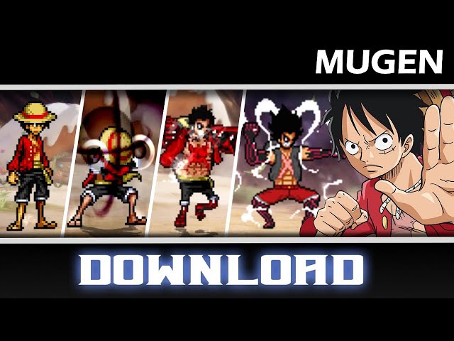 EVOLUTION OF LUFFY'S GEAR THIRD IN ONE PIECE GAMES MUGEN 