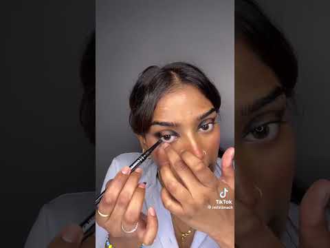 brown skin girl beautiful makeup