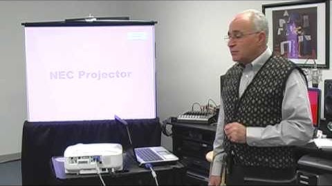 How to Use a LCD Projector with A Laptop