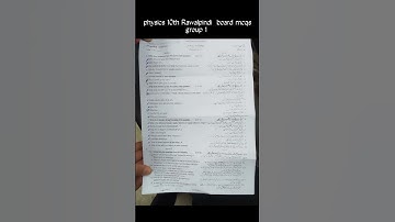 10th class Physics Rawalpindi Board group 1 paper 10th physics paper 2025 10th physics paper