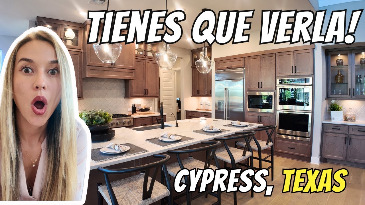 No Te Puedes Perder Estas CASAS de LUJO Nuevas en Cypress ¡Explorando Houston Texas!
