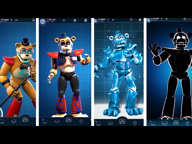 FNaF AR Skins in FNaF 4 Style! FNaF AR Workshop! by RealZBonnieXD