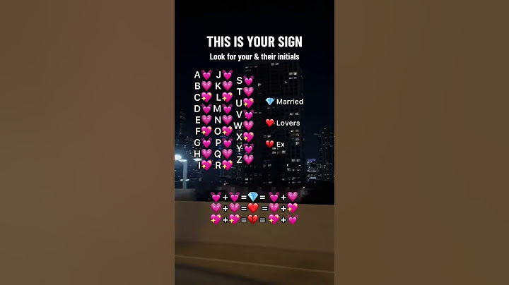 THIS IS YOUR SIGN (Look for your & their initials)