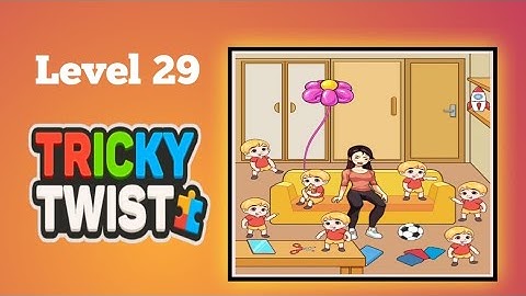 Tricky Twist Level 29 Fast Solution | Brain Puzzle Walkthrough Gameplay