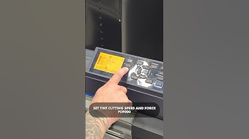 Plotter Series: How to Set Tint Cutting Speed & Force on Graphtec FC9000 | XPEL Tips #WindowTint