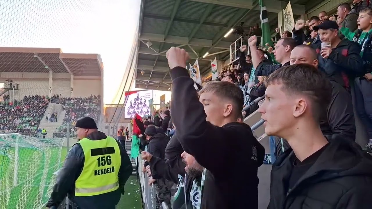 Paks - Ferencváros | 2024 10. 06. | Szurkolás