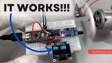 I made this Tachometer using IR sensor!
