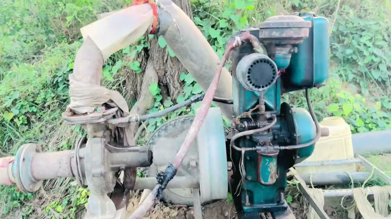 Pani ka jugad यह पानी चलाते समय क्या हो गया 😱😱 #farmingvideos 