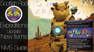 Expeditions One 🧭 New Items - Rewards - No Man's Sky How To Start Phase 1 Guide - NMS Scottish Rod