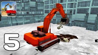 City Construction Simulator Forklift Truck Game - Excavator Part 5 (Android GamePlay Walkthrough) screenshot 4