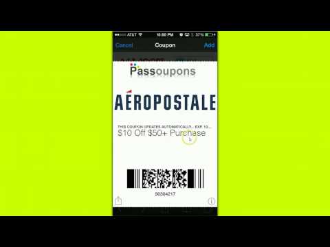 Aeropostale Coupons for Passbook | Perpetual Mobile Coupons