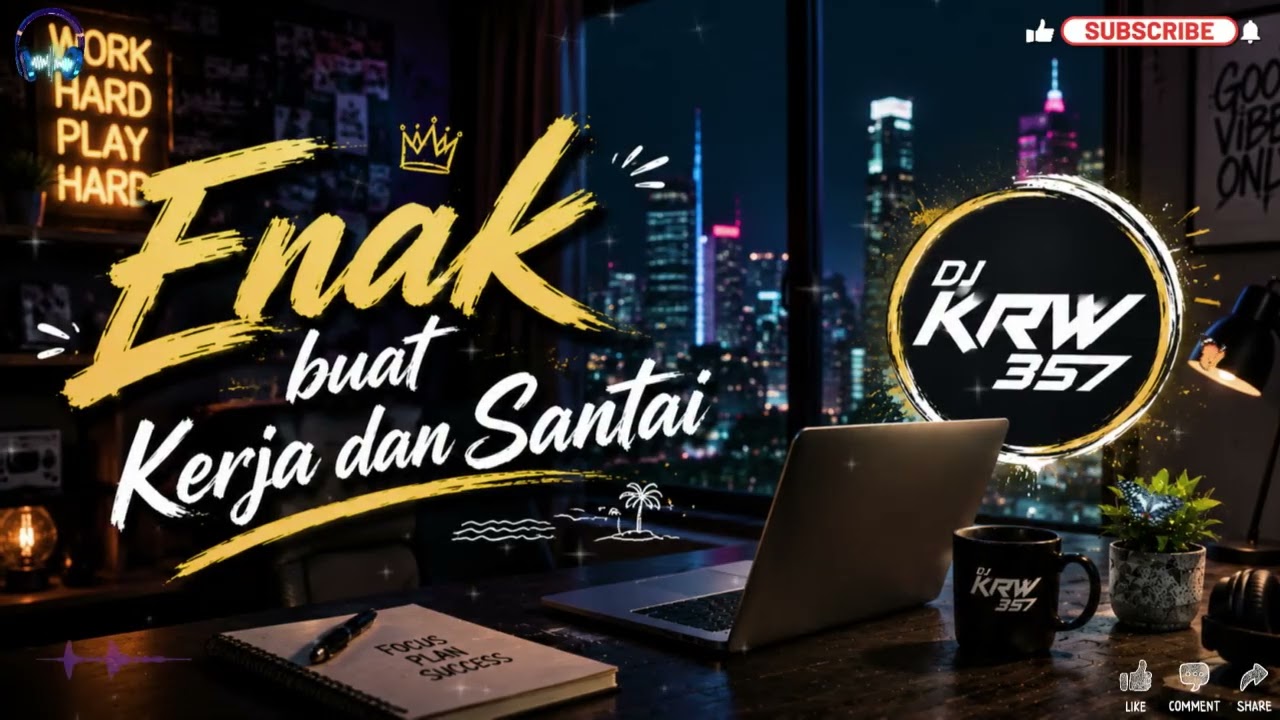 DJ SLOW REMIX TERBARU 2026   Fokus Kerja \u0026 Aktivitas Santai Sekaligus