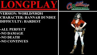 Cadillacs and Dinosaurs [World] (Arcade)  (Longplay  Hannah Dundee | Hardest Difficulty)