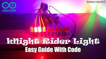 Arduino Knight Rider with Code | Arduino 04 tutorial | in Sinhala
