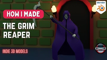 The Grim Reaper in Blender - 3D Modeling Timelapse | Ep. 4