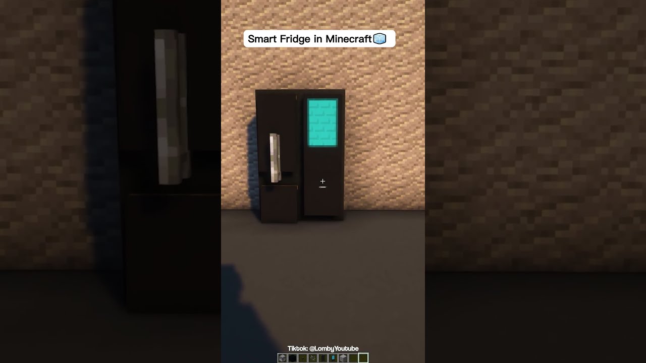 Minecraft Modern Smart Fridge Shorts