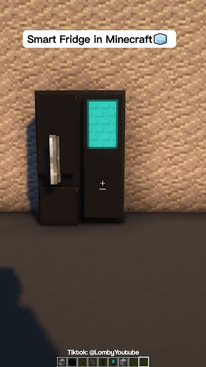 Minecraft: Modern Smart Fridge | #shorts