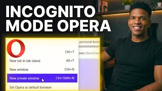 How to Access Incognito Mode in Opera (2026) | Step-by-Step screenshot 2