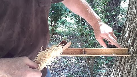 Friction Fire 4 Ways... Fire Roll, Hand Drill, Bow Drill, and Bamboo Fire Saw