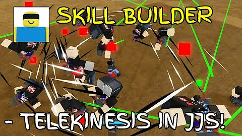 How to add TELEKINESIS in JJS! | Jujutsu Shenanigans Skill Builder Tutorial