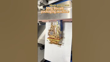 Automatic  500g cookie packing system,multi head weigher VFFS filling sealing machine  #machine