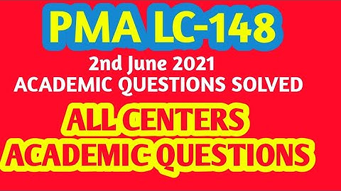 || PMA LC-148 || | ALL CENTERS | | 2nd June 2021 | ARMY INITIAL TEST | SHARE EXPERIENCE |