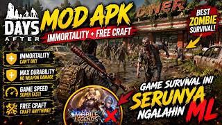 Days After V.13.4.1 MOD APK | Best Zombie Survival Game with God Mode screenshot 5