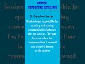 The Session layer of OSI Model #networking #technology #techtrends2025 #viralshorts