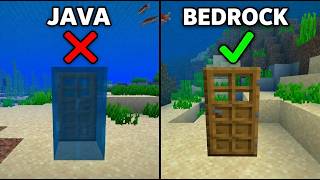 Java vs Bedrock v3