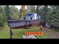 Our 1946 Russel Tugboat Okiko Comes Home
