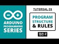 Arduino Programming Series - Tutorial 01 | Program Structure [in Hindi]