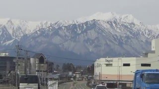 NORTHERN JAPAN ALPS MOUNTAIN RANGE (MARCH 16,2016)
