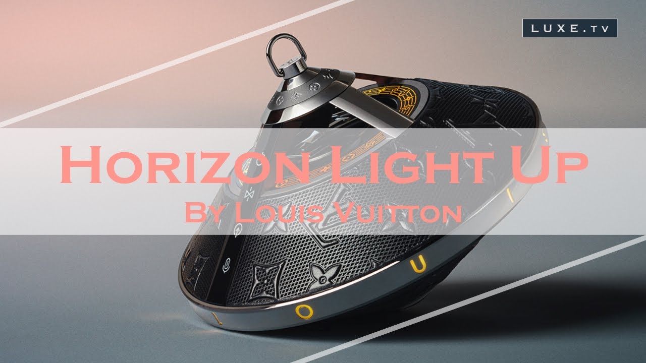 Horizon Light Up wireless speaker by Louis Vuitton - LUXE.TV 