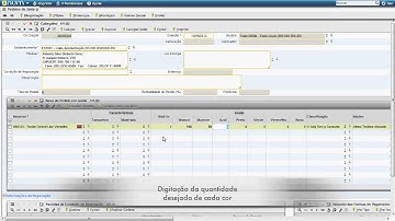 Sistema UNUM | Pedido de Venda com Grade de Cor, Tamanho ou Material
