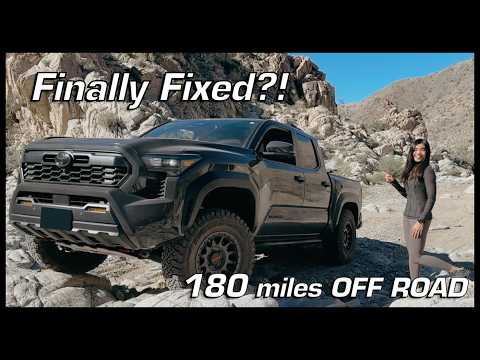 After Fixing My Tacoma’s Problems, I Took It Back Off-road | Onx Rugged Adventures Socal