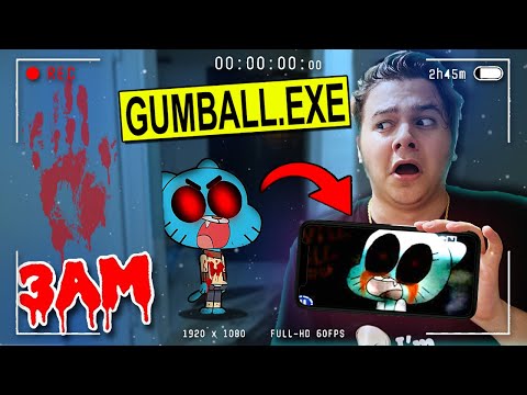 GECE 3'te SAKIN GUMBALL KAYIP BÖLÜMÜ İZLEMEYİN !! (Gumball.EXE Evime Geldi)