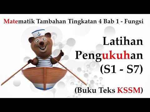 Matematik Tambahan Tingkatan 4 Kssm Bab 1 Fungsi Latihan Pengukuhan Bhg 1 S1 S7 Kelas Live