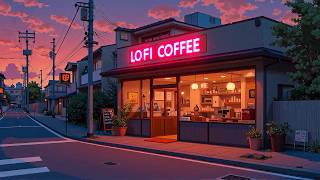 Silent Japanese Lofi Café 🌇 Gentle Beats for Study and Work ☕ Let the Evening Drift Away Slowly screenshot 3