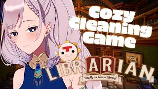 【Librarian】 Tidy Up the Arcane Library! Chill Cleaning w/ Magic【Pavolia Reine/hololiveID】