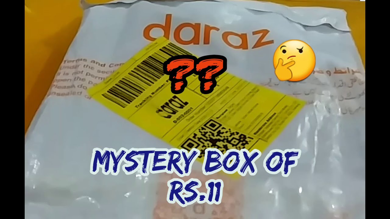 Unboxing of Mystery Box/ Rs.11 Mystery Box/ Daraz Sale 11.11 Mystery