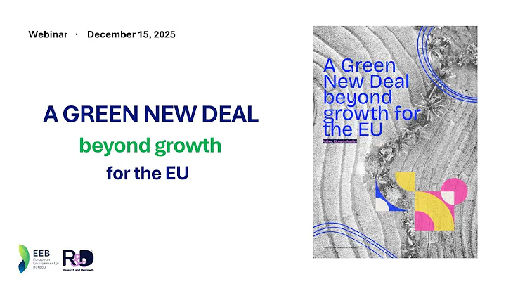 Webinar: Green New Deal beyond growth for the EU