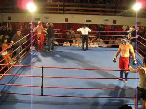 Sam Loy-Wilson VS Garry Smith - SA Sanshou heavyweight bout - Final round
