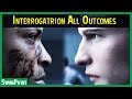 Detroit Become Human - Interrogation ALL OUTCOMES / ENDINGS - (Detroit Become Human Gameplay)