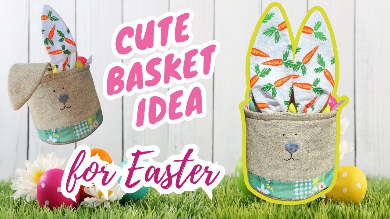 🐣 DIY Easter Basket – Quick & Easy Sewing Project! 🧵 - YouTube