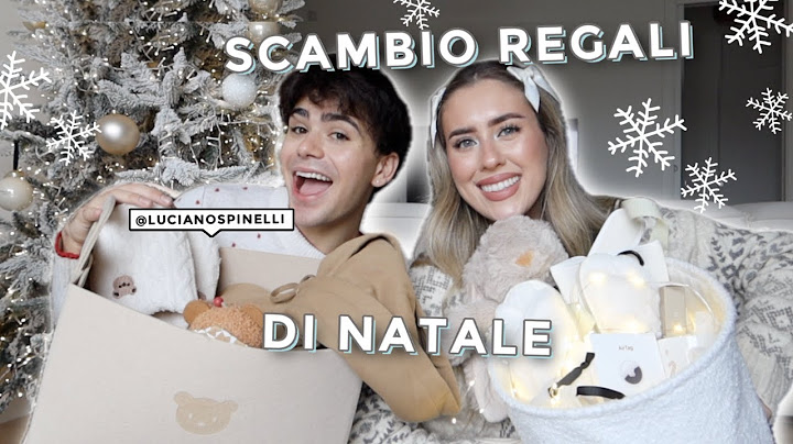 SCAMBIO DEI REGALI DI NATALE CON LUCIANO | CLEOTOMS
