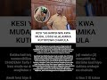 KESI YAHAIRISHWA KWA MUDA LISSUALALAMIKA KUTOPEWA CHAKULA