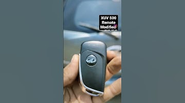 XUV 500 remote modified for BLACKKEY #xuv700 #mahindrascorpio