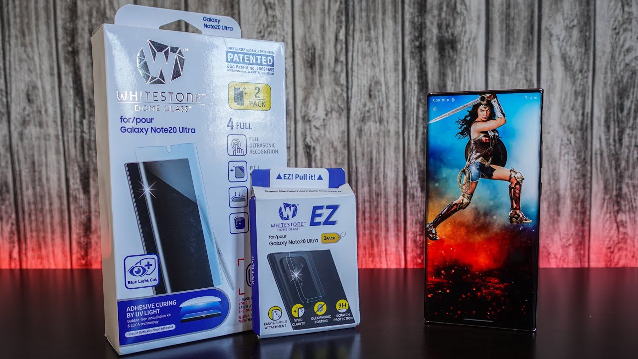 Samsung Galaxy Note 20 Ultra Whitestone Dome Glass Install & Review